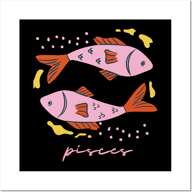 pisces Wall Art by watermelonW